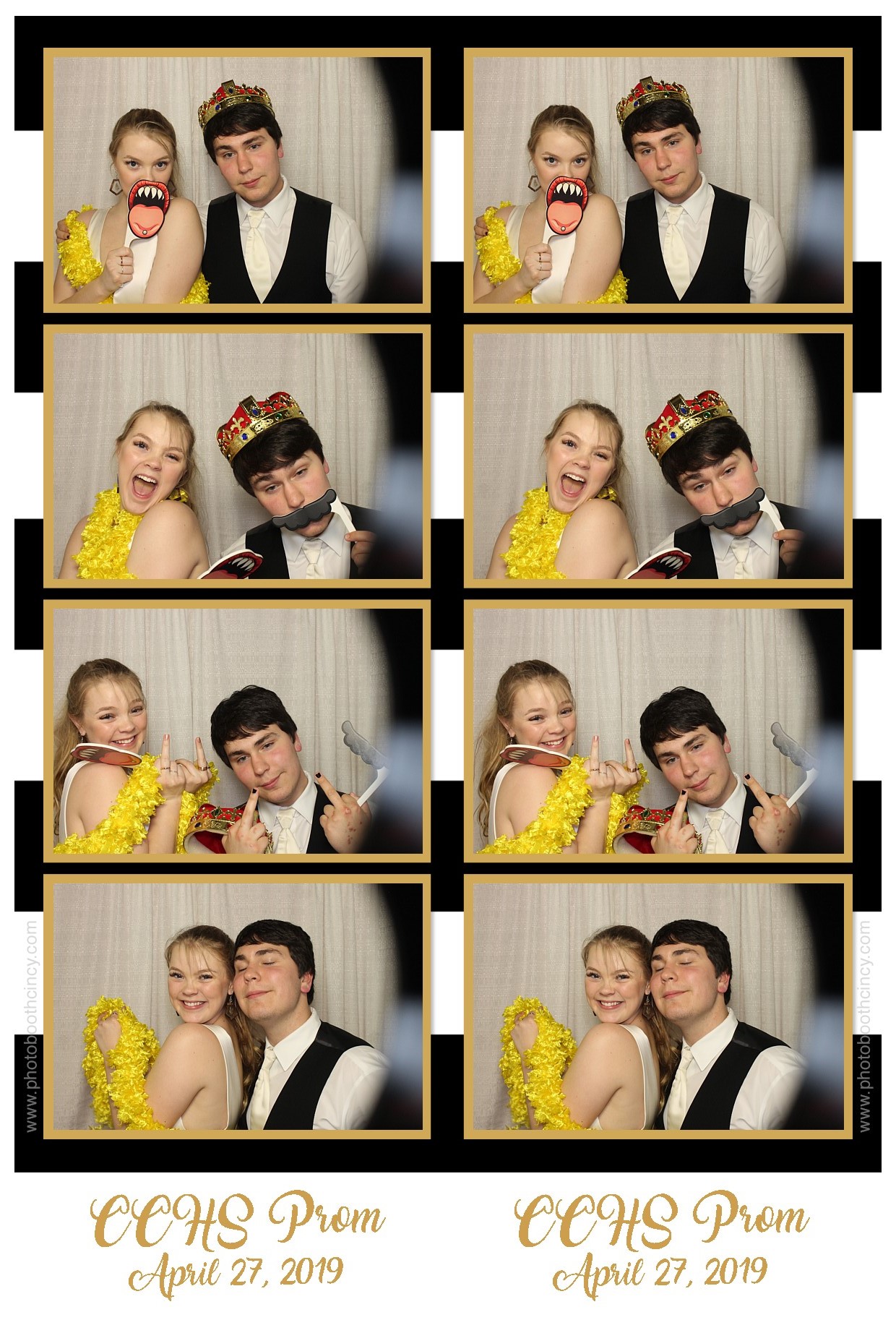 Carroll County High School Prom | View more photos from the event at gallery.photoboothcincy.com/u/PhotoBoothCincy/Carroll-County-High-School-Prom